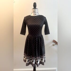 Unique Vintage 1960s Stephanie Fit & Flare Dress